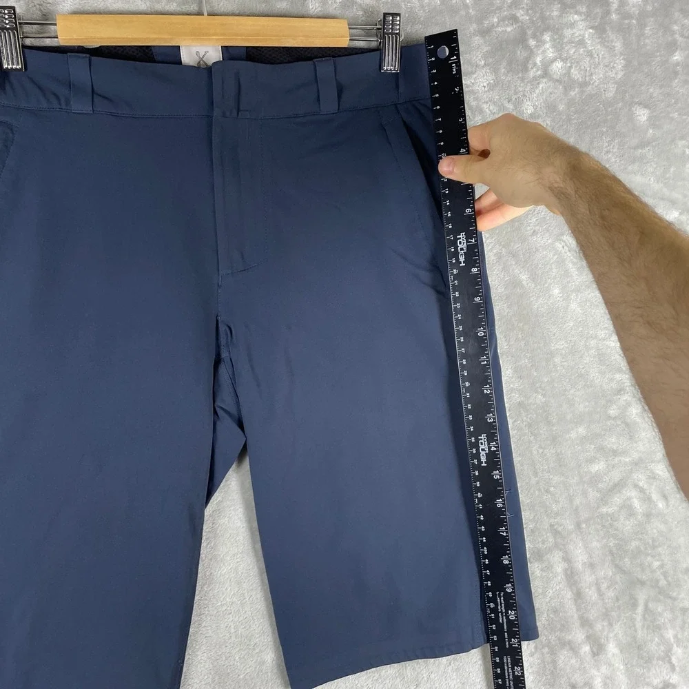 Kitsbow Mountain Bike Shorts Mens 34 Blue Cycling Outdoor Performance Pockets